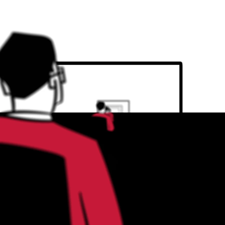 Illustration zum Video-Essay Designkritik von Jonathan Regler